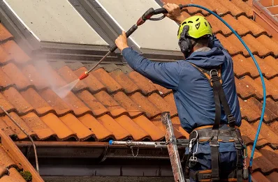 Démoussage et hydrofuge de toiture à Vaylats